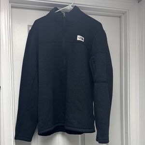 The North Face Men's Zip Up Black Sweater